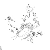STIHL 0000-937-4070 Slang 90 mm positie 7 technische tekening