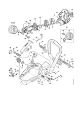 STIHL 9645-945-3094 O-ring 9x1,5 positie 24 technische tekening