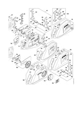 STIHL 1141-664-0502 Velkam positie 25 technische tekening
