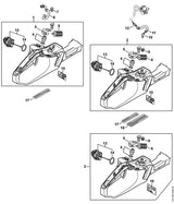 STIHL 0000-353-2600 Haakse nippel positie 12 technische tekening