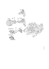 STIHL 1141-120-0634 Carburateur 1141/34 positie 12 technische tekening