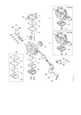 STIHL 0000-431-1803 Stop positie 29 technische tekening