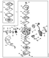 STIHL 1142-430-0620 Thermoschakelaar positie 32 technische tekening