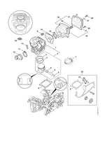 STIHL 9771-021-2674 Slangklem 39,5x5 positie 11 technische tekening