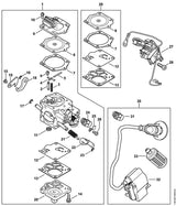 STIHL 1144-007-1801 Reparatieset M-Tronic positie 30 technische tekening