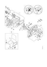 STIHL 1144-084-7400 Doorvoerrubber positie 30 technische tekening