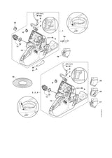 STIHL 1144-123-7514 Doorvoerrubber positie 19 technische tekening