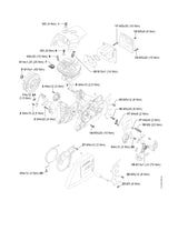 STIHL 0000-953-0810 Tapeind M5 positie 8 technische tekening