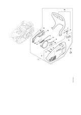 STIHL 0000-937-4097 Slang 35 mm positie 10 technische tekening