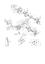 STIHL 1146-020-2100 Carter positie 9 technische tekening