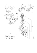 STIHL 0000-951-0503 Zeskantbout M5x55 positie 18 technische tekening