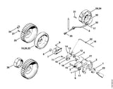 STIHL 0000-961-5116 Ring positie 26 technische tekening
