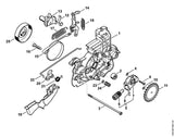 STIHL 9074-477-4370 Cilinderkopbout IS P5x130 positie 3 technische tekening