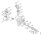 STIHL 0000-997-0610 Drukveer positie 23 technische tekening
