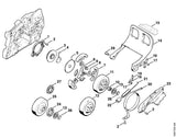 STIHL 0000-958-1236 Ring positie 13 technische tekening