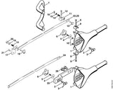 STIHL 0000-958-0600 Ring positie 15 technische tekening