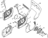 STIHL 0000-967-1500 Firmalogo STIHL positie 4 technische tekening