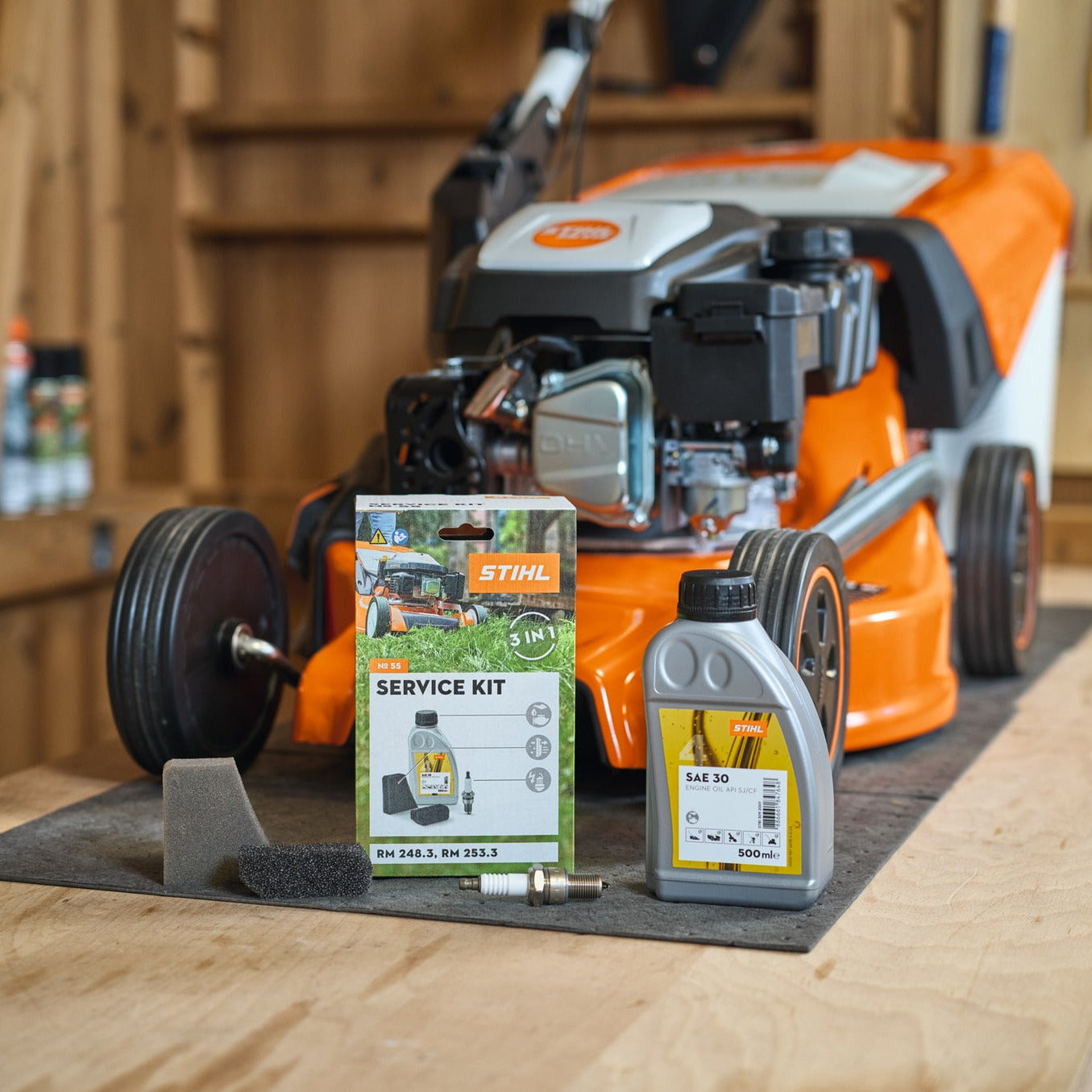 STIHL Servicekit 55  Benzinegrasmaaiers RM 248.3 en RM 253.3-keizers.nu