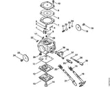 STIHL 9645-945-3001 O-ring 7x0,8 positie 36 technische tekening