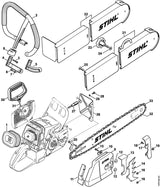 STIHL 3003-655-9200 Ring positie 12 technische tekening