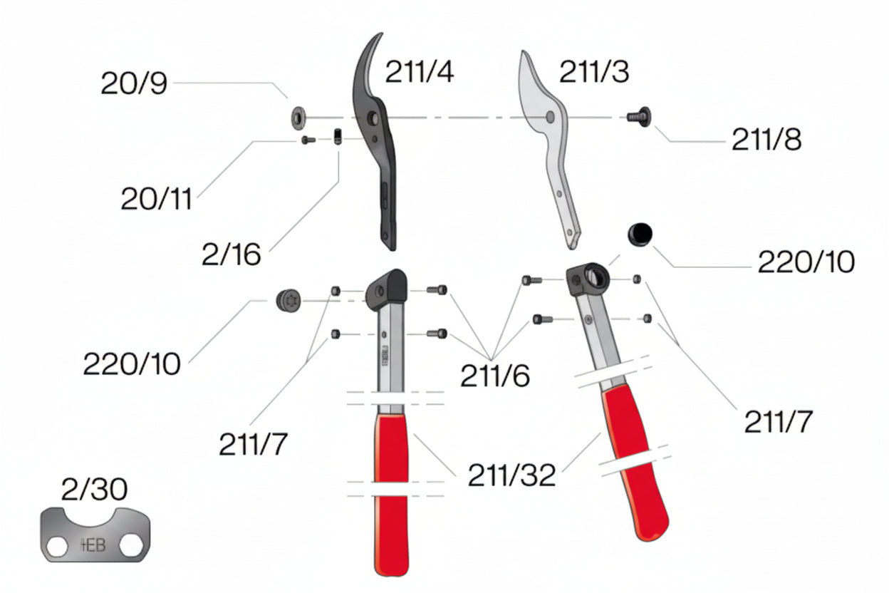 Felco 211-50 Takkenschaar - keizers.nu