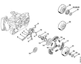 STIHL 9646-951-0155 O-ring 4x1,5 positie 8 technische tekening