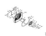 STIHL 0000-958-0607 Ring positie 4 technische tekening