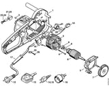 STIHL 1208-600-1000 Rotor 230 V/240 V positie 6 technische tekening