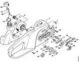 STIHL 0000-359-1200 Pakkingring positie 13 technische tekening