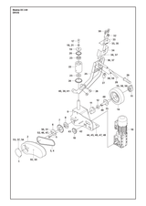 Husqvarna 599283901 onderdelentekening - positie 45