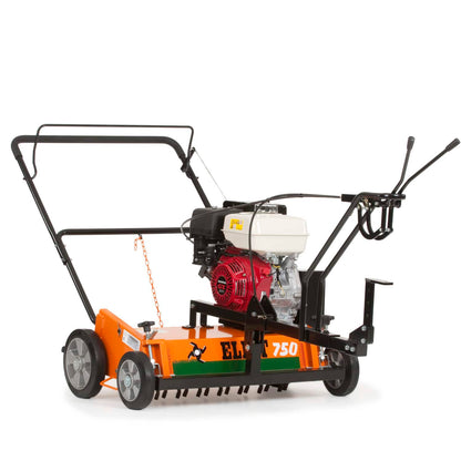 Eliet E750 VM getrokken verticuteermachine (towable)