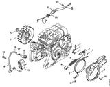 STIHL 0000-989-0609 Doorvoerrubber positie 22 technische tekening