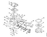STIHL 1124-121-4800 Pompmembraan positie 14 technische tekening