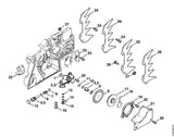 STIHL 9643-003-0910 Pakkingring 10x14x3 positie 8 technische tekening