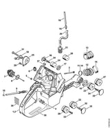 STIHL 0000-958-0513 Ring positie 5 technische tekening