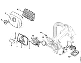 STIHL 9645-945-7444 O-ring 4x1,5 positie 3 technische tekening