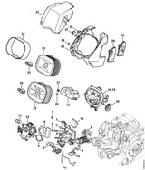 STIHL 9645-951-3007 O-ring 3x3 positie 20 technische tekening