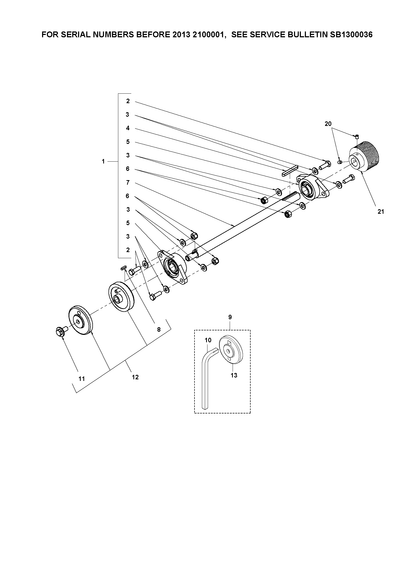 Husqvarna 581492801 onderdelentekening - positie 8