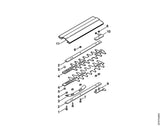 STIHL 4230-710-6020 Mes positie -1 technische tekening
