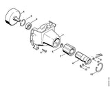STIHL 4132-162-5000 Hefboom positie 9 technische tekening