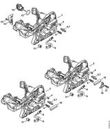 STIHL 0000-656-7700 Kettingvanger positie 16 technische tekening
