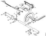 STIHL 4180-180-1152 Gaskabel positie 13 technische tekening