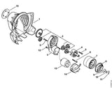 STIHL 4128-195-2000 Meenemer positie 8 technische tekening