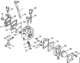STIHL 4229-122-3000 Veer positie 2 technische tekening
