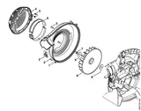 STIHL 4241-700-4104 Rotorhuis buiten positie 1 technische tekening