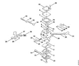 STIHL 4117-007-1061 Carb. membraanset positie -1 technische tekening