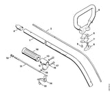 STIHL 9208-260-0900 Zeskantmoer M6 positie 12 technische tekening