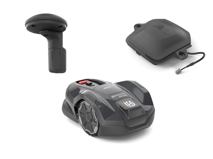 Husqvarna Automower® 305E NERA Robotmaaier - EdgeCut - Draadloos (incl. EPOS Plug-in Kit + RS1 GPS-station)