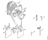 STIHL 4108-710-6401 Slot positie 14 technische tekening