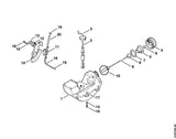 STIHL 4112-351-0400 Benzinetank positie 1 technische tekening